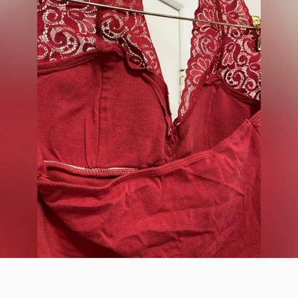 Sexy Red Lace Halter Top - Picture 10 of 10